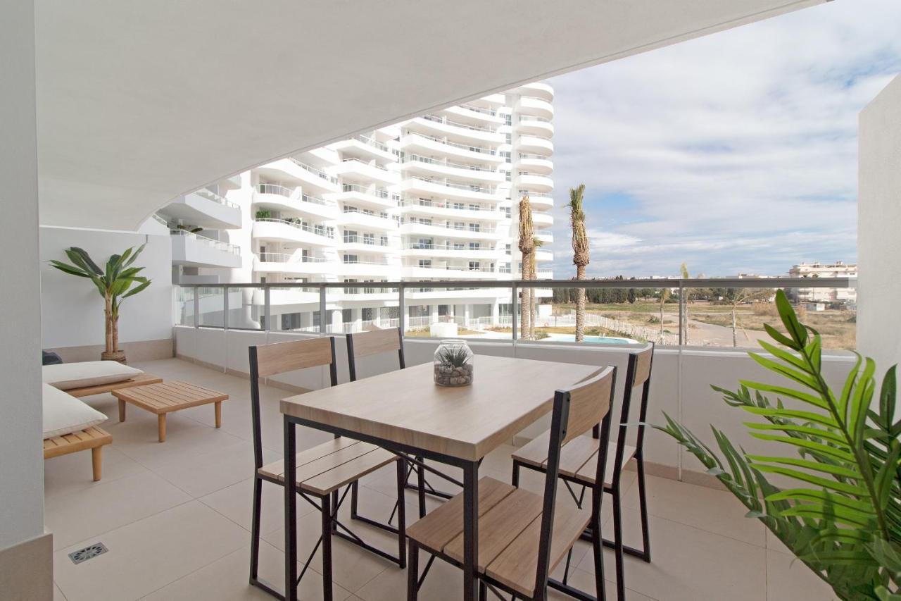 Global Properties, Apartamento Con Terraza Y Vistas A La Piscina En Gran Canet Canet d'En Berenguer Екстериор снимка